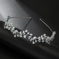 Bianca  Crystal Vine Headpiece