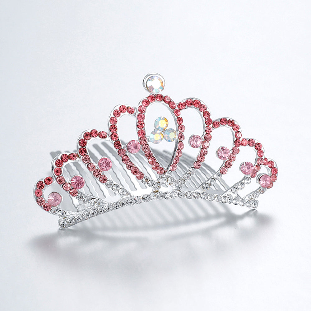 Kelly Pink Children's Crown Headpiece Princess