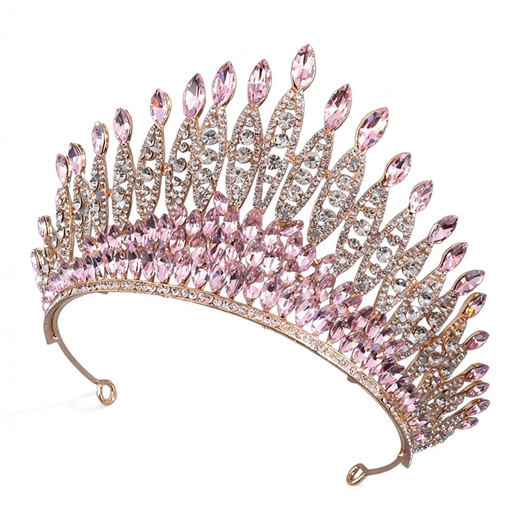 Kelly Pink Crystal Alloy Crown