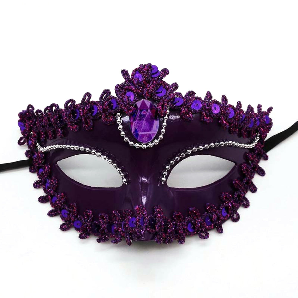 KELLY PINK Floral Feather Venetian Masquerade Mask – Romantic Baroque Style