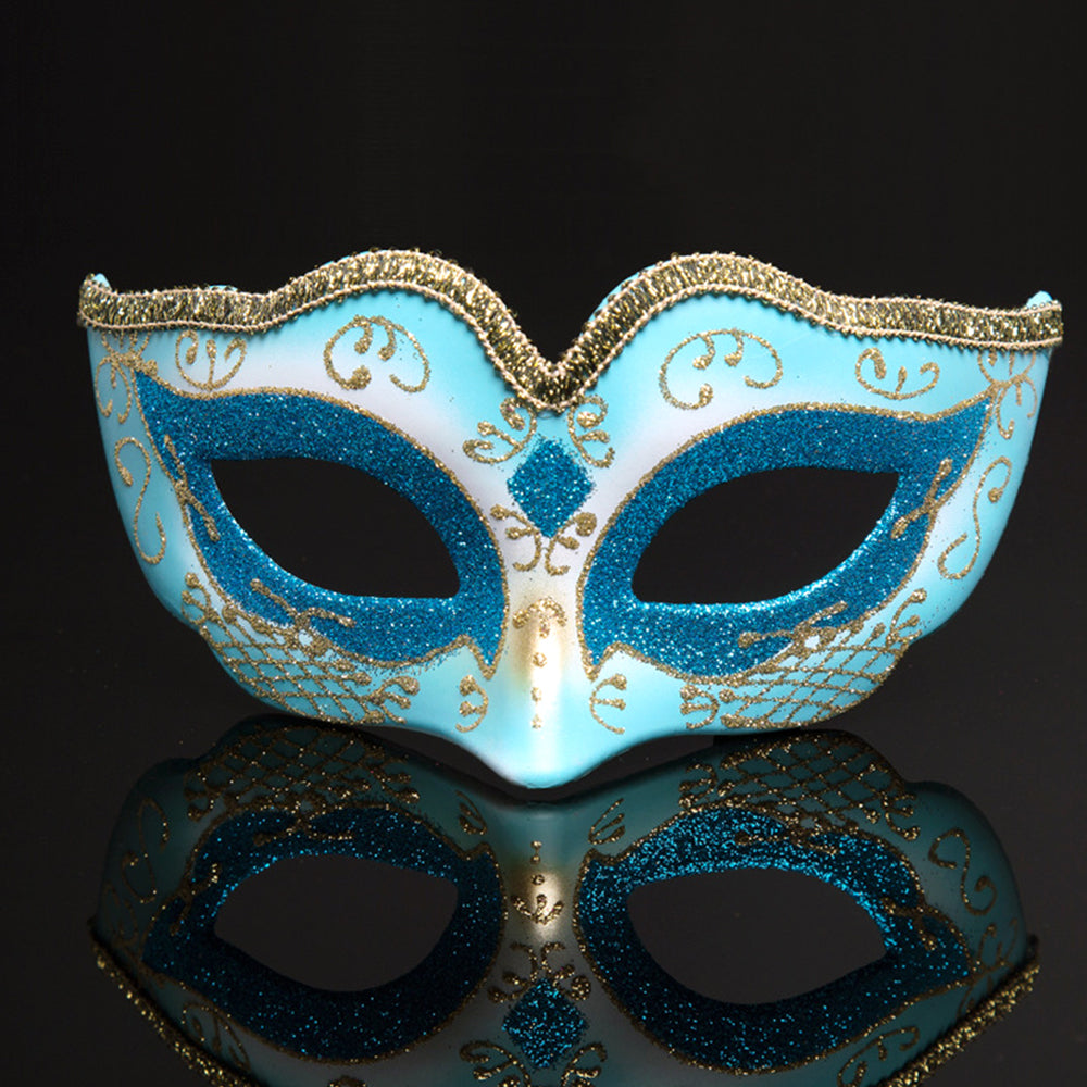 Héloïse Gilded Scroll Venetian Masquerade   Mask – Romantic Masquerade Style