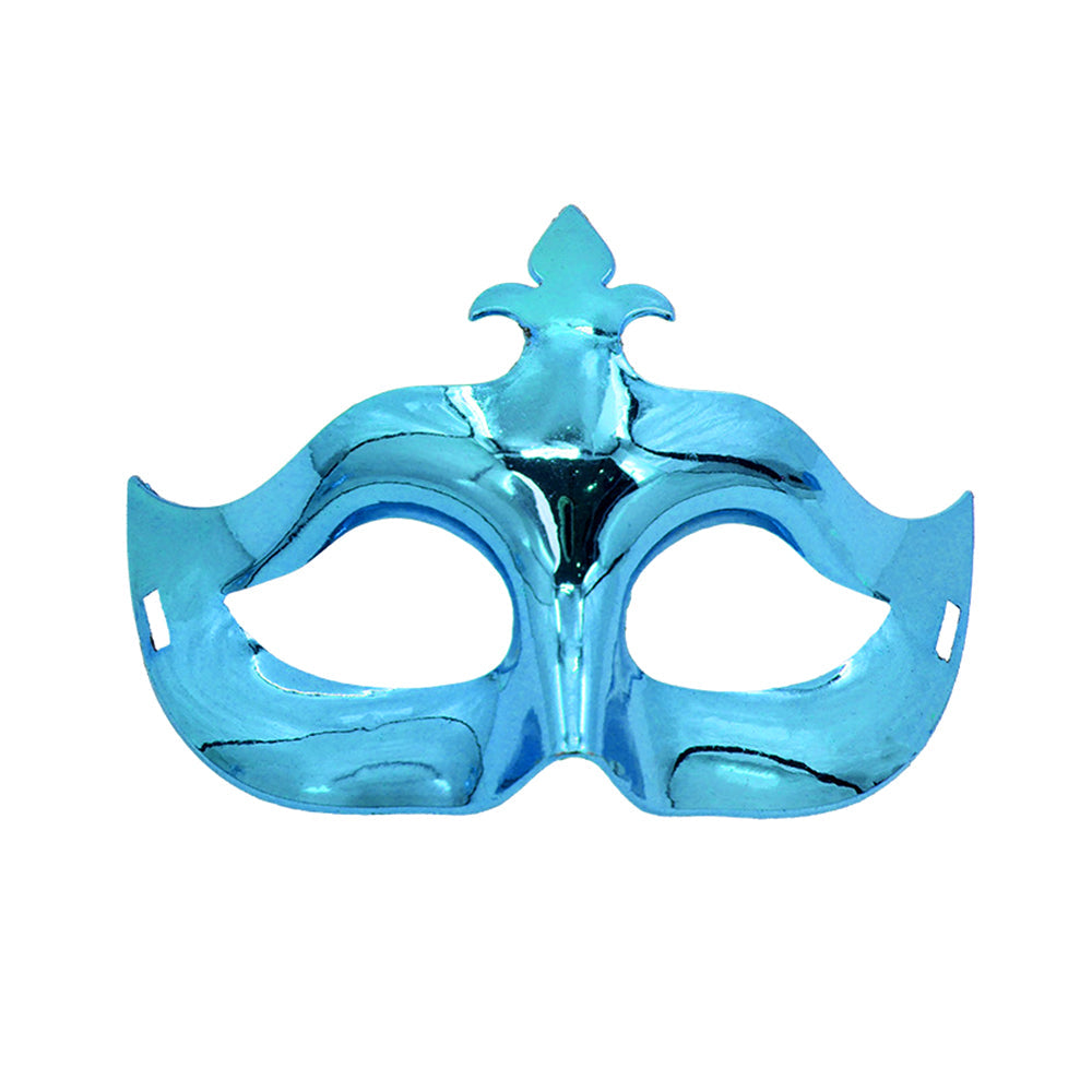 Alessandra Shiny Metallic Masquerade Mask