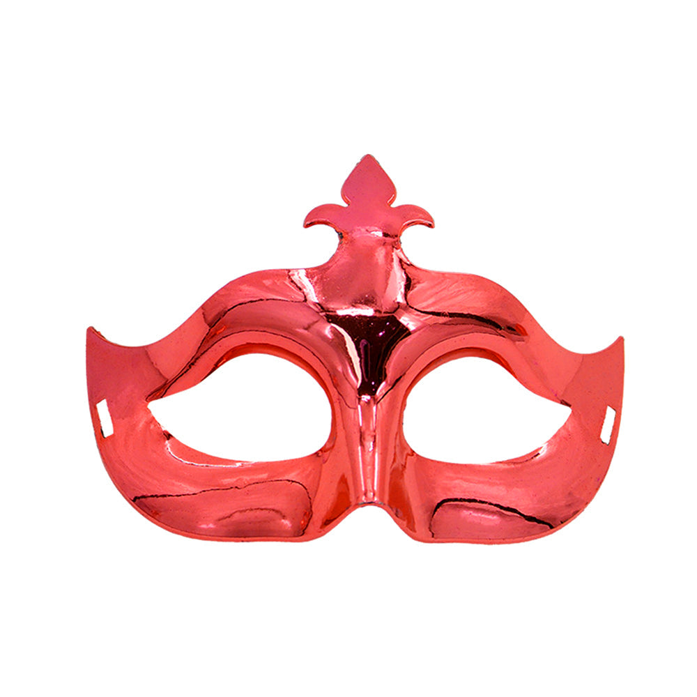 Alessandra Shiny Metallic Masquerade Mask