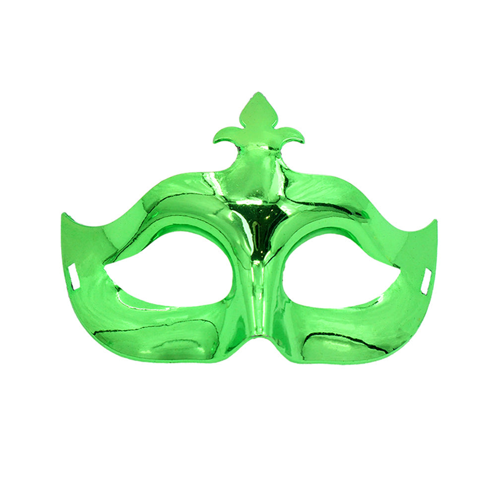 Alessandra Shiny Metallic Masquerade Mask