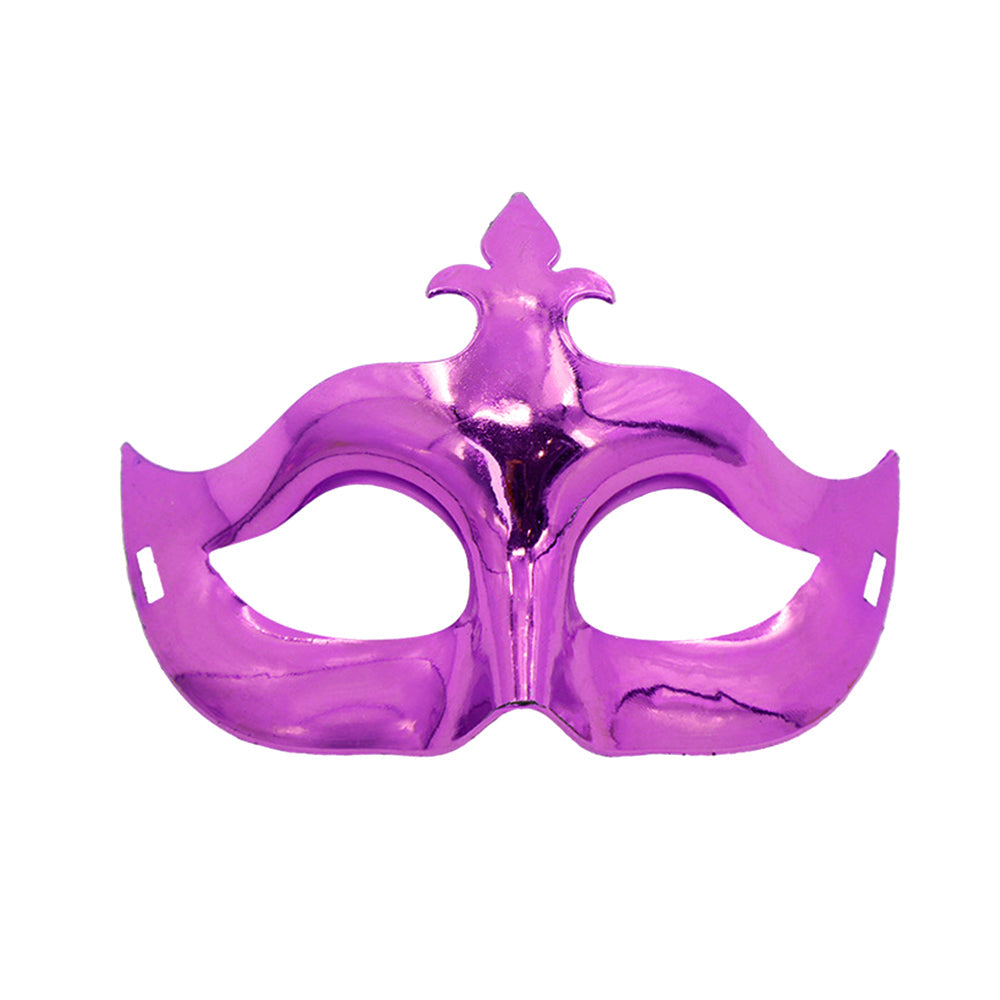 Alessandra Shiny Metallic Masquerade Mask